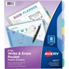 Avery Dividers, Write-On, 8Tab, Pckt 8PK AVE16177